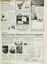 Better Homes & Gardens April 1985 Magazine Article: Shopping editor's choice