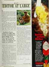 Better Homes & Gardens May 1985 Magazine Article: EDITOR AT LARGE