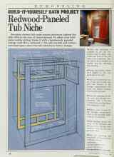 Better Homes & Gardens May 1985 Magazine Article: BUILD-IT-YOURSELF BATH PROJECT