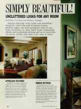 Better Homes & Gardens May 1985 Magazine Article: SIMPLY BEAUTIFUL!