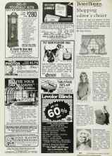 Better Homes & Gardens May 1985 Magazine Article: Shopping editor's choice