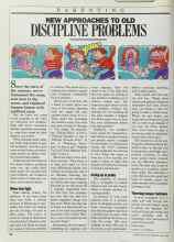 Better Homes & Gardens June 1985 Magazine Article: NEW APPROACHES TO OLD DISCIPLINE PROBLEMS