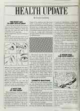 Better Homes & Gardens June 1985 Magazine Article: THE RIGHT WAY TO DRIP AN EYE DROP