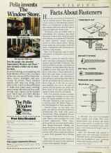 Better Homes & Gardens June 1985 Magazine Article: Facts About Fasteners