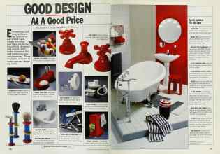 Better Homes & Gardens June 1985 Magazine Article: GOOD DESIGN At A Good Price