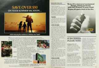 Better Homes & Gardens July 1985 Magazine Article: Page 128