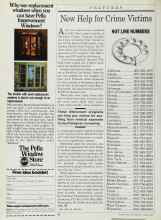 Better Homes & Gardens August 1985 Magazine Article: New Help for Crime Victims