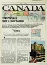 Better Homes & Gardens August 1985 Magazine Article: CANADA