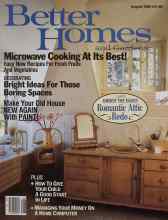 Better Homes & Gardens August 1985 Magazine Cover