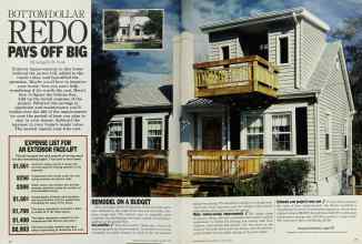 Better Homes & Gardens August 1985 Magazine Article: BOTTOM-DOLLAR REDO PAYS OFF BIG