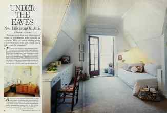 Better Homes & Gardens August 1985 Magazine Article: UNDER THE EAVES