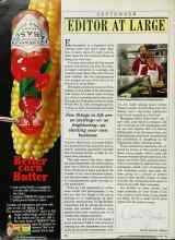 Better Homes & Gardens September 1985 Magazine Article: EDITOR AT LARGE
