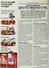 Better Homes & Gardens September 1985 Magazine Article: THE SCOOP ON THOSE NEW HIGH-YIELD MORTGAGE FUNDS