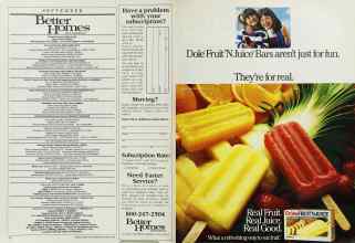 Better Homes & Gardens September 1985 Magazine Article: Page 8