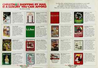 Better Homes & Gardens September 1985 Magazine Article: CHRISTMAS SHOPPING BY MAIL IS A LUXURY YOU CAN AFFORD