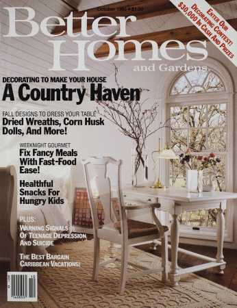 Better Homes & Gardens October 1985 Magazine Cover