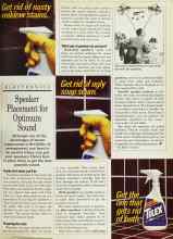 Better Homes & Gardens October 1985 Magazine Article: Speaker Placement for Optimum Sound