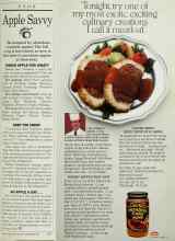 Better Homes & Gardens October 1985 Magazine Article: Apple Savvy