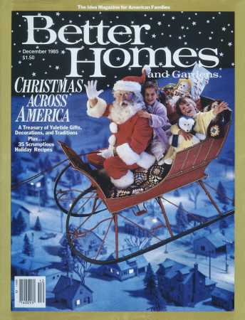 Better Homes & Gardens December 1985 Magazine Cover