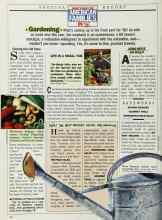 Better Homes & Gardens January 1986 Magazine Article: Gardening