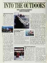 Better Homes & Gardens January 1986 Magazine Article: INTO THE OUTDOORS