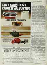 Better Homes & Gardens February 1986 Magazine Article: STICK-ON MEDICINES