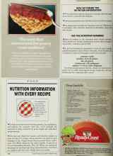Better Homes & Gardens February 1986 Magazine Article: NUTRITION INFORMATION WITH EVERY RECIPE
