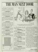 Better Homes & Gardens February 1986 Magazine Article: THE MAN NEXT DOOR