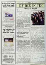 Better Homes & Gardens April 1986 Magazine Article: EDITOR'S LETTER