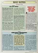 Better Homes & Gardens April 1986 Magazine Article: TIPS AND TRENDS