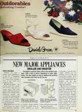 Better Homes & Gardens April 1986 Magazine Article: NEW MAJOR APPLIANCES