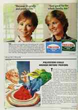 Better Homes & Gardens April 1986 Magazine Article: POLYESTERS COULD ANSWER DIETERS' PRAYERS