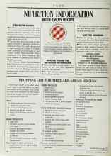 Better Homes & Gardens April 1986 Magazine Article: NUTRITION INFORMATION WITH EVERY RECIPE