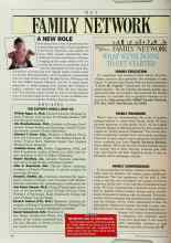 Better Homes & Gardens May 1986 Magazine Article: FAMILY NETWORK