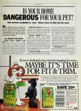Better Homes & Gardens May 1986 Magazine Article: IS YOUR HOME DANGEROUS FOR YOUR PET?