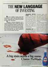Better Homes & Gardens May 1986 Magazine Article: THE NEW LANGUAGE OF INVESTING