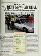 Better Homes & Gardens May 1986 Magazine Article: HOW TO GET The BEST NEW CAR DEAL