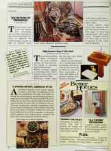 Better Homes & Gardens June 1986 Magazine Article: THE RETURN OF TRIMMINGS