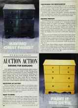 Better Homes & Gardens June 1986 Magazine Article: AUCTION ACTION BIDDING FOR BARGAINS