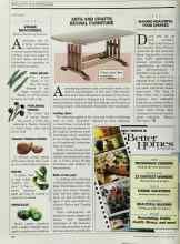 Better Homes & Gardens September 1986 Magazine Article: MAKING HEALTHFUL FOOD CHOICES