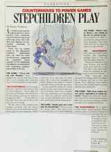Better Homes & Gardens September 1986 Magazine Article: COUNTERMOVES TO POWER GAMES STEPCHILDREN PLAY
