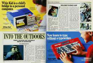 Better Homes & Gardens September 1986 Magazine Article: INTO THE OUTDOORS