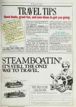Better Homes & Gardens October 1986 Magazine Article: TRAVEL TIPS