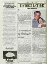 Better Homes & Gardens November 1986 Magazine Article: I'M A GRANDPA!