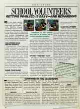 Better Homes & Gardens November 1986 Magazine Article: SCHOOL VOLUNTEERS