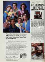 Better Homes & Gardens November 1986 Magazine Article: CELEBRATING THE WEST