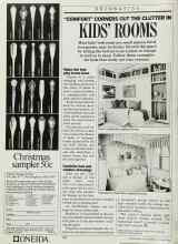 Better Homes & Gardens November 1986 Magazine Article: KIDS' ROOMS