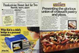 Better Homes & Gardens November 1986 Magazine Article: Page 72