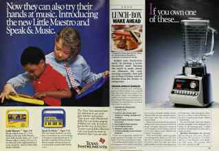 Better Homes & Gardens November 1986 Magazine Article: Page 84