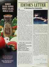 Better Homes & Gardens December 1986 Magazine Article: A Christmas Eve Celebration